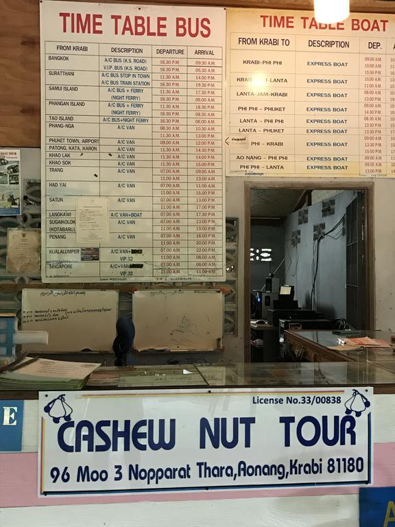 Cashew Nut Bungalows Hotel Ao Nang Kültér fotó